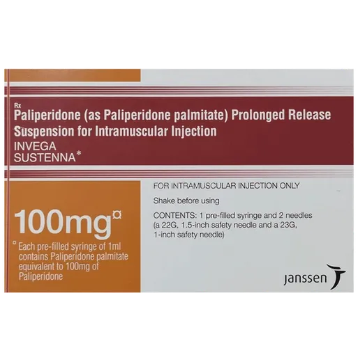 invega sustenna 100mg injection